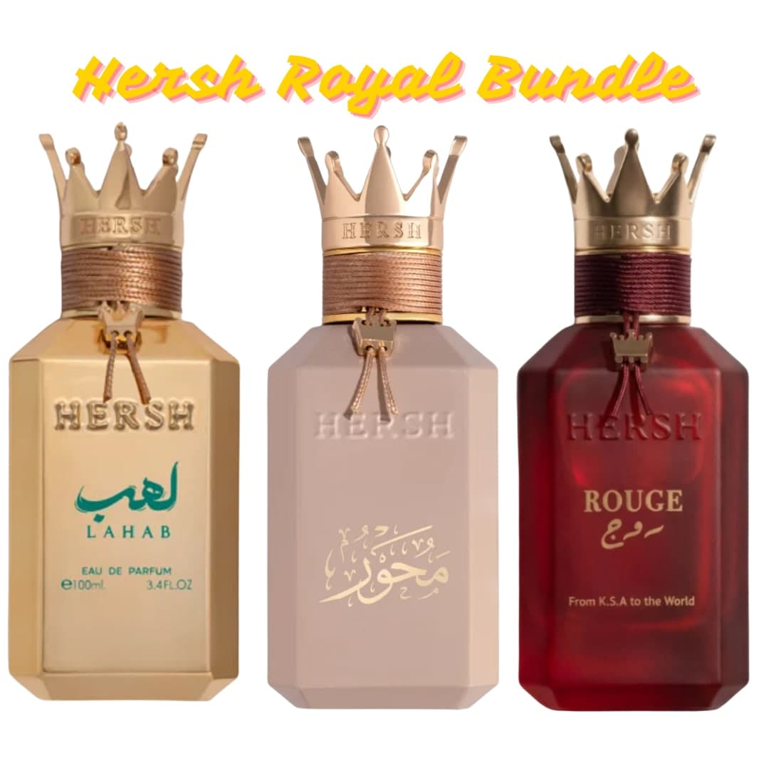 Hersh Royal Bundle(Lahab + Mehwar + Rouge free)